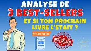 Miniature : Analyse de 3 best-sellers. Et si ton prochain livre Amazon KDP était un best-seller ?