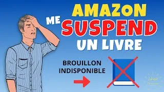 Miniature : Amazon KDP me suspend un livre !  Retour d'expérience