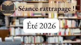 Miniature : Livres de "rattrapage" pour l'été !