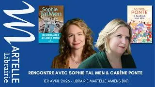 Miniature : Rencontre avec Sophie Tal Men et Carène à la librairie Martelle, Amiens
