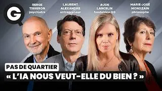 Miniature : « L’IA nous veut-elle du bien ? » A.Lancelin, L. Alexandre, M-J. Mondzain, S.Tisseron