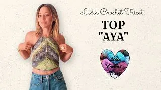 Miniature : PRÊT EN 3H! TOP ÉTÉ DÉBUTANTS TUTORIEL CROCHET PAS À PAS #crochet #tuto #crochettutorial