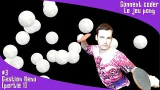 Miniature : [Tuto lua/love2d] Comment coder le jeu pong 🏓 #3 - Gestion d'un menu [Partie 1]