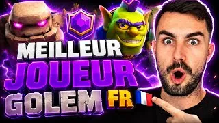 Miniature : LE MEILLEUR JOUEUR GOLEM FRANÇAIS sur Clash Royale !
