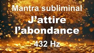Miniature : ATTIRER L'ABONDANCE ILLIMITEE: Mantra subliminal 432 HZ, ondes bénéfiques, reprogrammation positive.