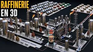 Miniature : Raffinerie De Pétrole Expliquée : Du Brut Au Carburant Final