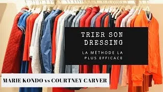Miniature : Trier son dressing, la méthode la plus efficace ? Marie Kondo vs Courtney Carver - MINIMALISME #7