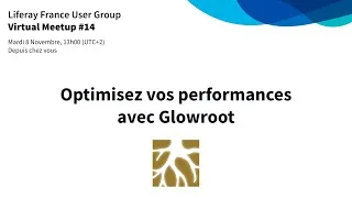 Miniature : LFUG Virtual Meetup #14 : Optimisez vos performances avec Glowroot