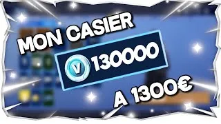 Miniature : PRÉSENTATION DE MON CASIER FORTNITE A 1300€