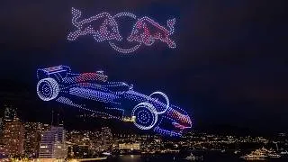 Miniature : F1 Drone Show Monaco: 3,050 drones illuminated the sky
