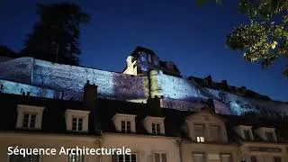 Miniature : Remparts de Pontoise mis en lumière en vidéo projections
