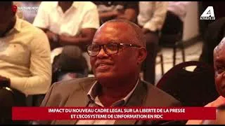 Miniature : Cadre légal des médias en RDC:CSAC, UCC, UNPC, Internews et Top Congo acquièrent leurs exemplaires