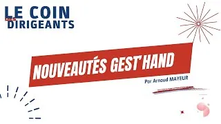 Miniature : Nouveautés Gest'Hand | Saison 2025-2026