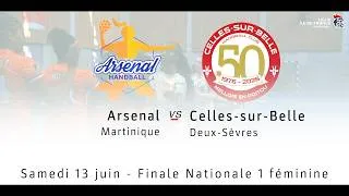 Miniature : Retour sur la finale Nationale 1 féminine : Arsenal / HBC Celles-sur-Belle MEP (sam. 13 juin 2026)