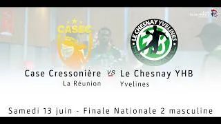 Miniature : Retour sur la finale Nationale 2 masculine : Case Cressonière / Le Chesnay YHB (sam. 13 juin 2026)