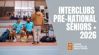 Miniature : Championnats interclubs SENIORS + 2026 - Ligue de Tennis de Nouvelle Aquitaine