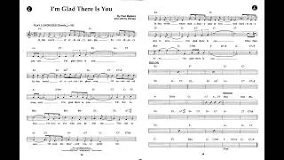 Miniature : I'm Glad There Is You (Play Along)