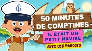 Miniature : 50 Min de Comptines Françaises 🐻🎶 | Chansons d'Animaux🐥🎶| Karaoké Amusant