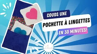 Miniature : Spécial débutant! La pochette à lunettes trop canon!