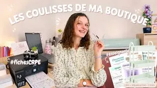 Miniature : LES COULISSES DE MA BOUTIQUE EN LIGNE 📦🌸 histoire, gestion du stock, préparation de commandes...