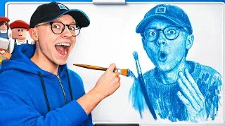 Miniature : DESSINER SUR ROBLOX : VERSION ONE COLOR CHALLENGE !
