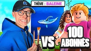 Miniature : J'AFFRONTE 100 ABONNÉS en DESSIN sur ROBLOX !