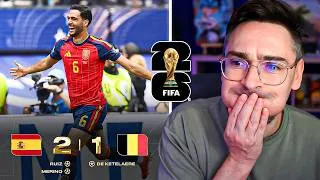 Miniature : ESPAGNE 2-1 BELGIQUE : L'ESPAGNE RETROUVE LA FRANCE !