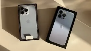 Miniature : Unboxing iPhone 13 Pro Bleu Alpin + 1ères impressions et comparaison iPhone 12