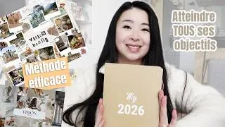 Miniature : Comment planifier son année 2026 🗓️ pour atteindre tous ses objectifs •  La méthode efficace ! ✨