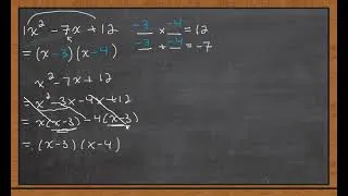 Miniature : Trinômes x^2+bx+c ax^2+bx+c