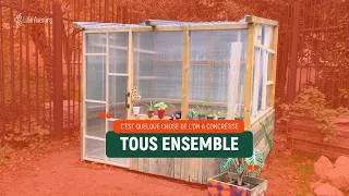 Miniature : En 7 mois ils ont construit une serre de zéro