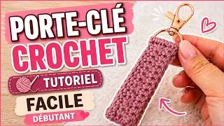 Miniature : 🩷 Porte-clé facile et bases du crochet 🩷