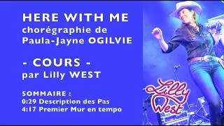 Miniature : [DEMO] HERE WITH ME de Paula Jayne OGILVIE, enseignée par Lilly WEST