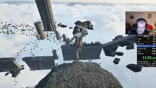 Miniature : Only Up: LIZARDS MUST FALL SPEEDRUN | 21m 25s 745ms