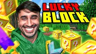 Miniature : J'AI ESSAYE LE MODPACK LE PLUS DUR DE MINECRAFT 😱​(Lucky World Invasion)​