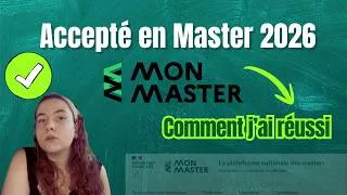 Miniature : Candidature(s) à Mon Master, comment faire? (conseils, expériences...)