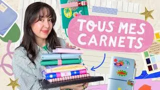 Miniature : My journal ecosystem : TOUS mes carnets + mon organisation 🌷🌸