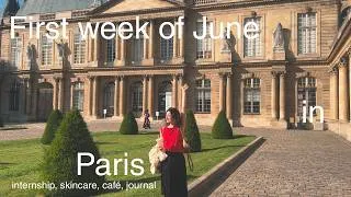 Miniature : Juin à Paris en stage ✨ cafés, journaling, skincare - weekly vlog