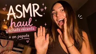 Miniature : ASMR HAUL achats récents pour mon appartement + on papote 🤘