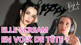 Miniature : Une prof de chant saturé analyse le #scream de #Poppy (Extrait Twitch)
