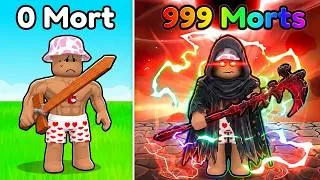 Miniature : Roblox mais à Chaque MORT = PLUS DE PUISSANCE !!