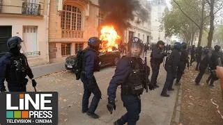 Miniature : Les cortèges de lycéens en colère finissent dans la violence / Paris - France 13 octobre 2026