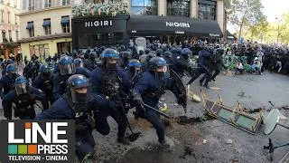 Miniature : Les lycéens prennent la Bastille - Heurts violents avec la police / Paris - France 08 octobre 2026