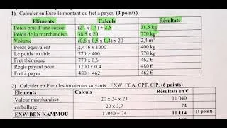 Miniature : 🚨 INCOTERMS : Le Calcul EXW → CIP que TOUS ratent à l’examen 😱📦