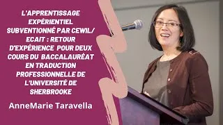 Miniature : L'apprentissage expérientiel subventionné parCEWIL/ECAIT - AnneMarie Taravella