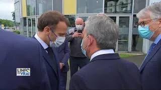 Miniature : Inauguration d'une usine ultra moderne pour Emmanuel Macron