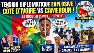 Miniature : ÉLYSÉE LE SNIEPER ARRÊTÉ À ABIDJAN : Tension Explosive entre la Côte d'Ivoire et le Cameroun !