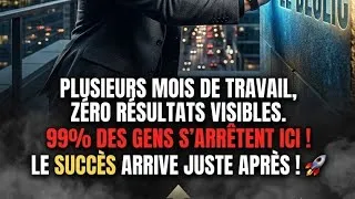Miniature : ​🚨 POURQUOI 99% DES GENS ABANDONNENT ICI ? (La loi de l'effort invisible)