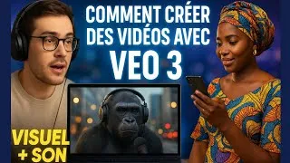 Miniature : Créer des vidéos avec VEO 3 (Visuel + Son) : L'IA de Google avec essai gratuit en Français ou autres