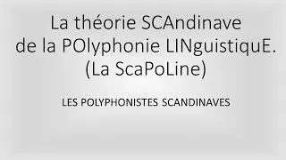 Miniature : Polyphonie 2   la SCAPOLINE